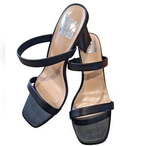 DV by Dolce Vita Yorke Black Heeled Sandals 9